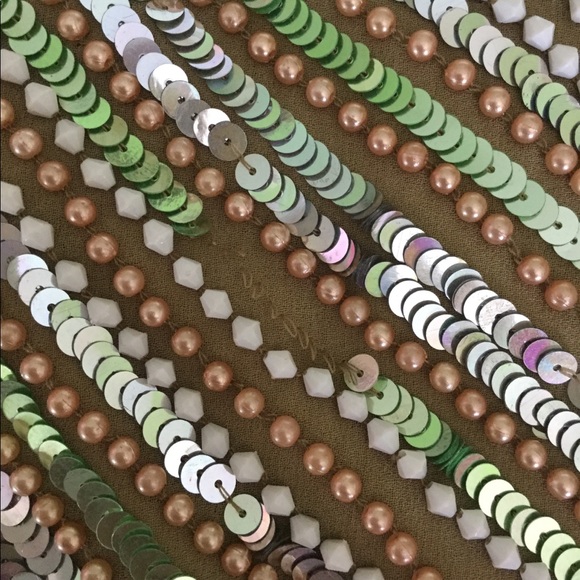 💚🌟HOST PICK ASOS Beaded Sequin Mini Dress🌟💚 - Picture 6 of 8